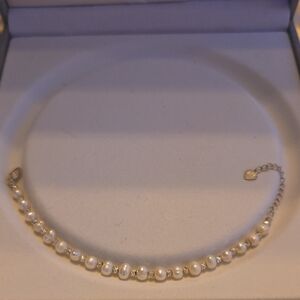 Freshwater Keshi Pearl S925 Bracelet